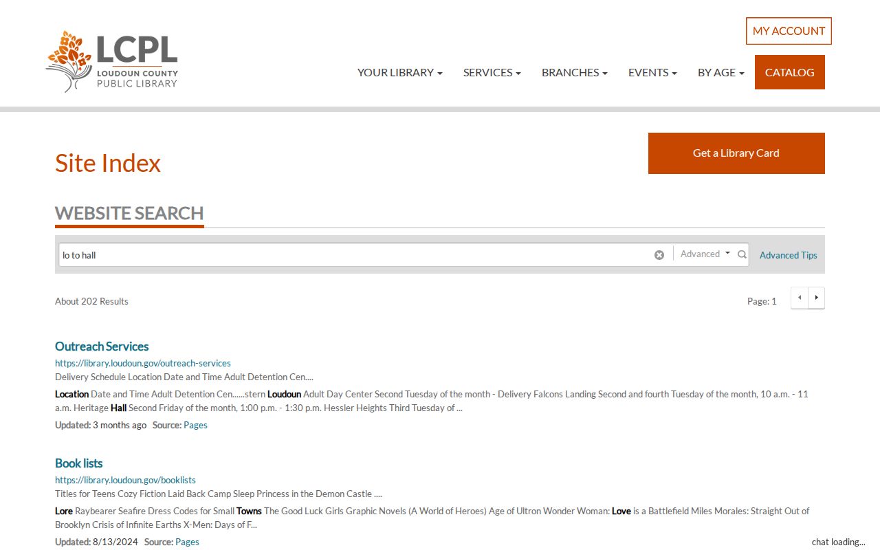 Sterling city directory research resources at Loudoun County Public Library