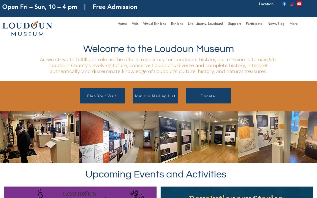 Sterling city directory context in the Loudoun Museum collections browser