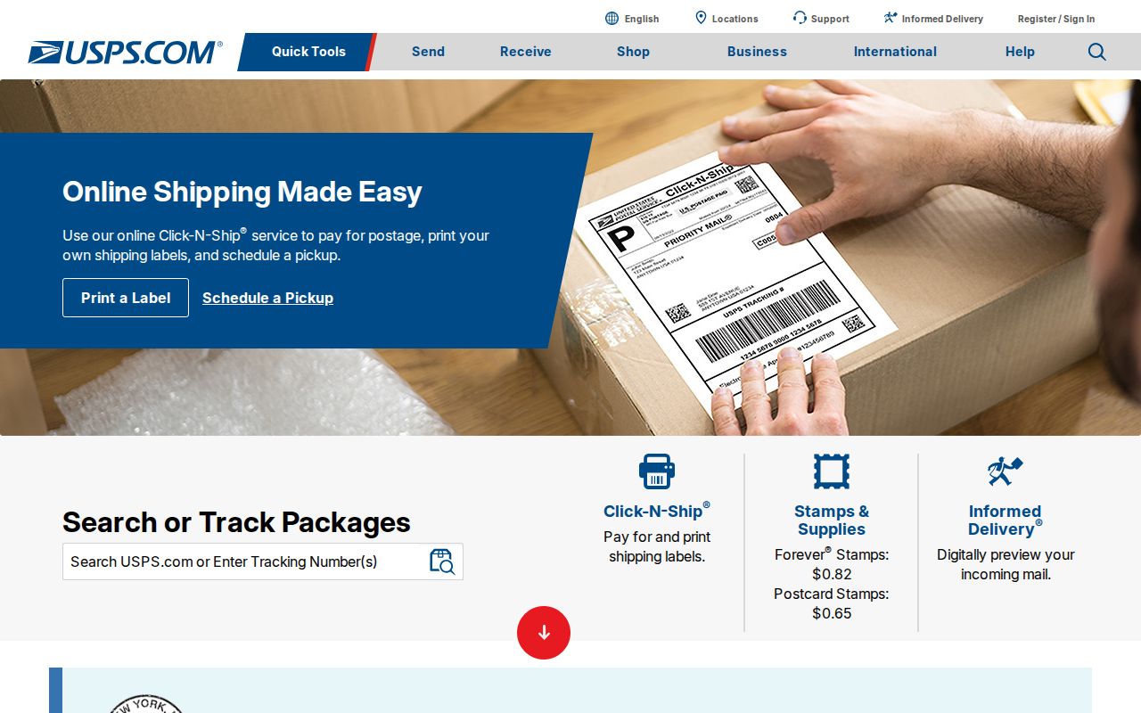 Sterling ZIP code directory USPS ZIP lookup screen